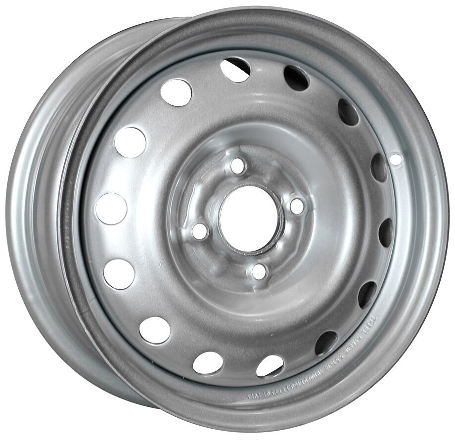 Диски автомобильные Trebl 53A43C TREBL R14x5.5 4x100 ET43 CB60.1 Silver