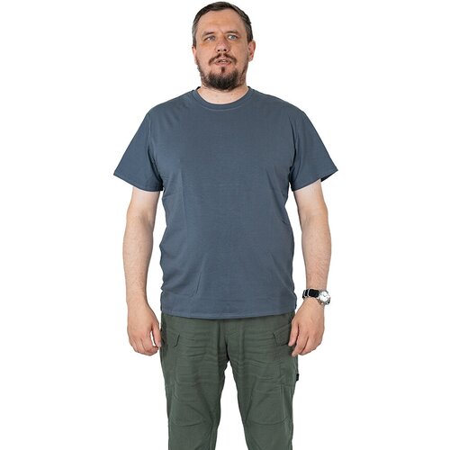 фото Футболка kg, размер 58, серый