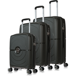 Комплект чемоданов L'Case Doha 3 шт PP04 - изображение