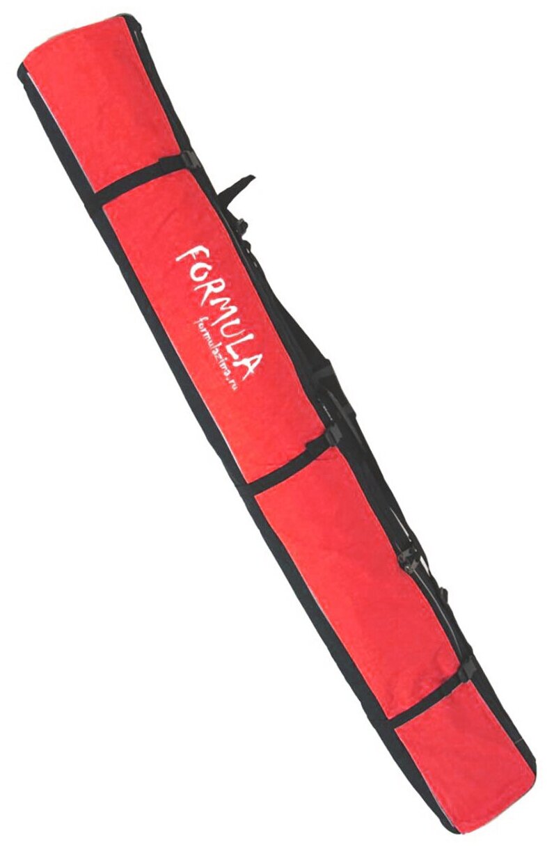 Чехол для горных лыж "Оптима-1", 170 см, красный