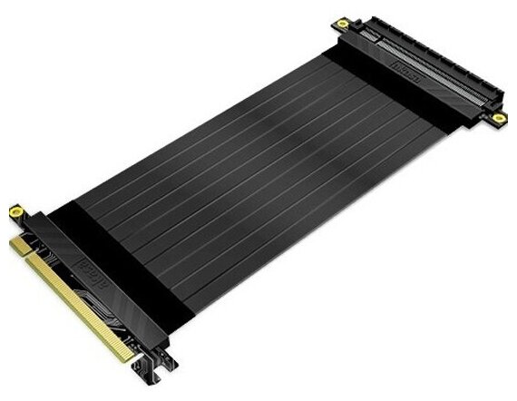 Райзер-кабель Akasa RISER BLACK X2, Premium PCIe 3.0 x 16 20cm AK-CBPE01-20B