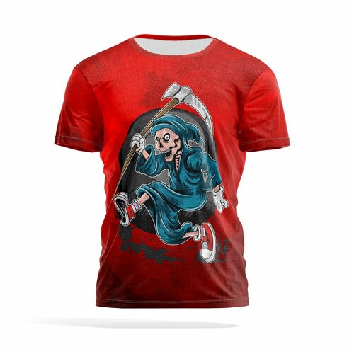 фото Футболка panin brand, размер xxxl, красный, бордовый