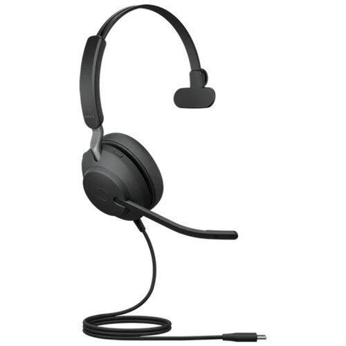 фото Jabra evolve2 40, usb-a, mono [24089-899-999] - проводная гарнитура, ms