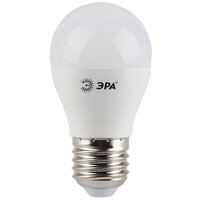 Лампа светодиодная "шарик" х/б свет 5Вт Б0028488 LED P45-5W-840-E27 400Лм 4000К ЭРА