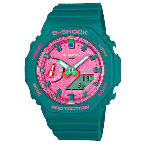 фото Наручные часы casio наручные часы casio g-shock gma-s2100bs-3a, зеленый