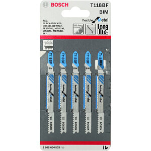 5 пильных полотна Bosch T 118 BF (2608634503) - фотография № 7