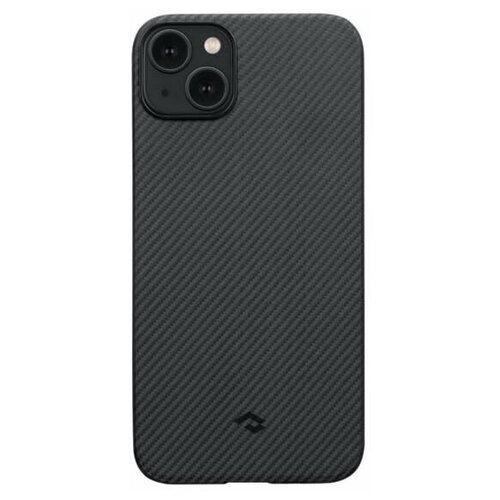 Чехол Pitaka MagEZ Case 3 для iPhone 13 и 14, 600D цвет Black-Grey (Twill)