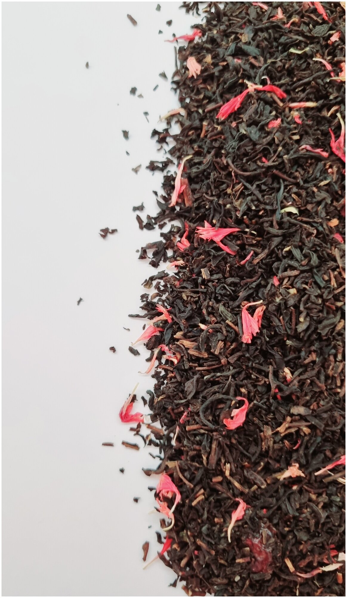 Черный чай Винтаж Клюквенный Морс листовой ароматизированный 50 грамм - фотография № 3