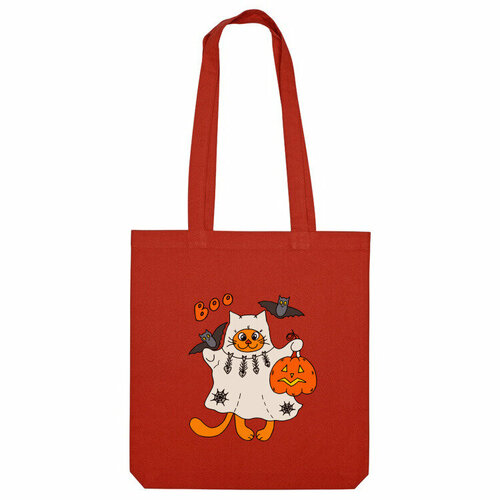 фото Сумка шоппер us basic, красный