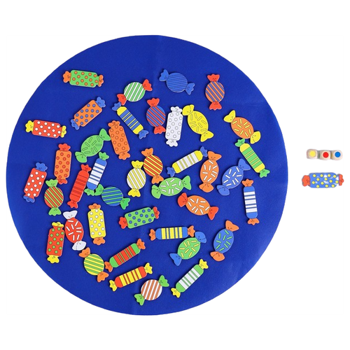 Настольная игра Сима-ленд Подбери конфету игра сравни и подбери с152