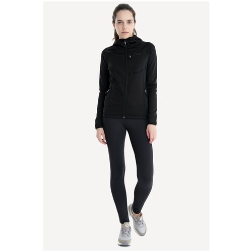 Viking Куртка флисовая Midlayer Full Zip Jukon Lady Hoodie black, M