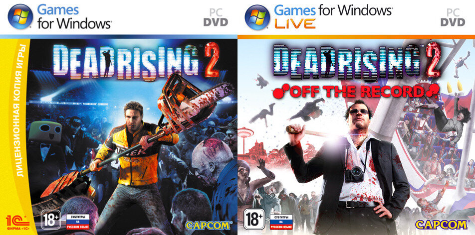 Игра для компьютера: Dead Rising 2 + Dead Rising 2: Off the Record (2 Jewel диска)