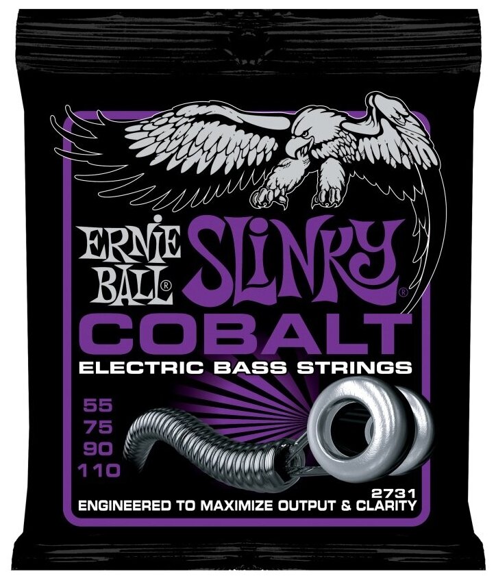 Струны для бас-гитары Ernie Ball 2731 Cobalt