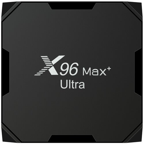 ТВ-приставка Vontar X96 Max+ ultra 4/64Gb, черный пульт для android tv приставки amlogic vontar tv box smartbox invin x96 air x96 max x96 max plus x96 max