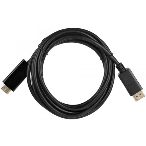 Кабель ACD-DDHM2-30B [ACD-DDHM2-30B] DisplayPort 1.2, DP-HDMI, Golden Plated, 20m/19m, Черный, 3м (742460)