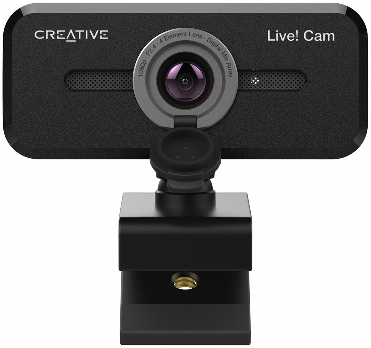 Камера Web Creative Live! Cam SYNC 1080P V2 черный 2Mpix (1920x1080) USB2.0 с микрофоном