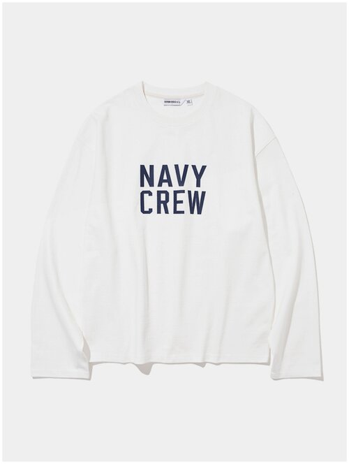 Лонгслив Uniform Bridge Long Sleeve Crewneck, белый, XL