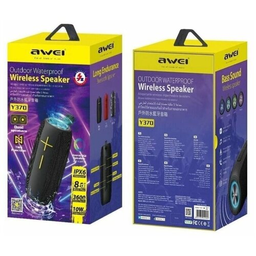 Топ 100Портативная колонкаBluetooth колонкабеспроводная колонкаколонка AWEI Y370 459800₽