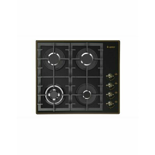 Поверхность газовая GEFEST СГ СВН 2230-01 К83 черное стекло ретро бок управл чугун 2276000₽