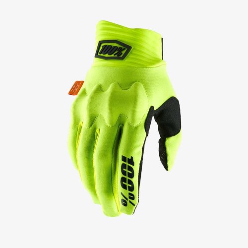 Мотоперчатки 100% Cognito D3O Glove Fluo Yellow/Black, M, 2021 (10013-014-11)