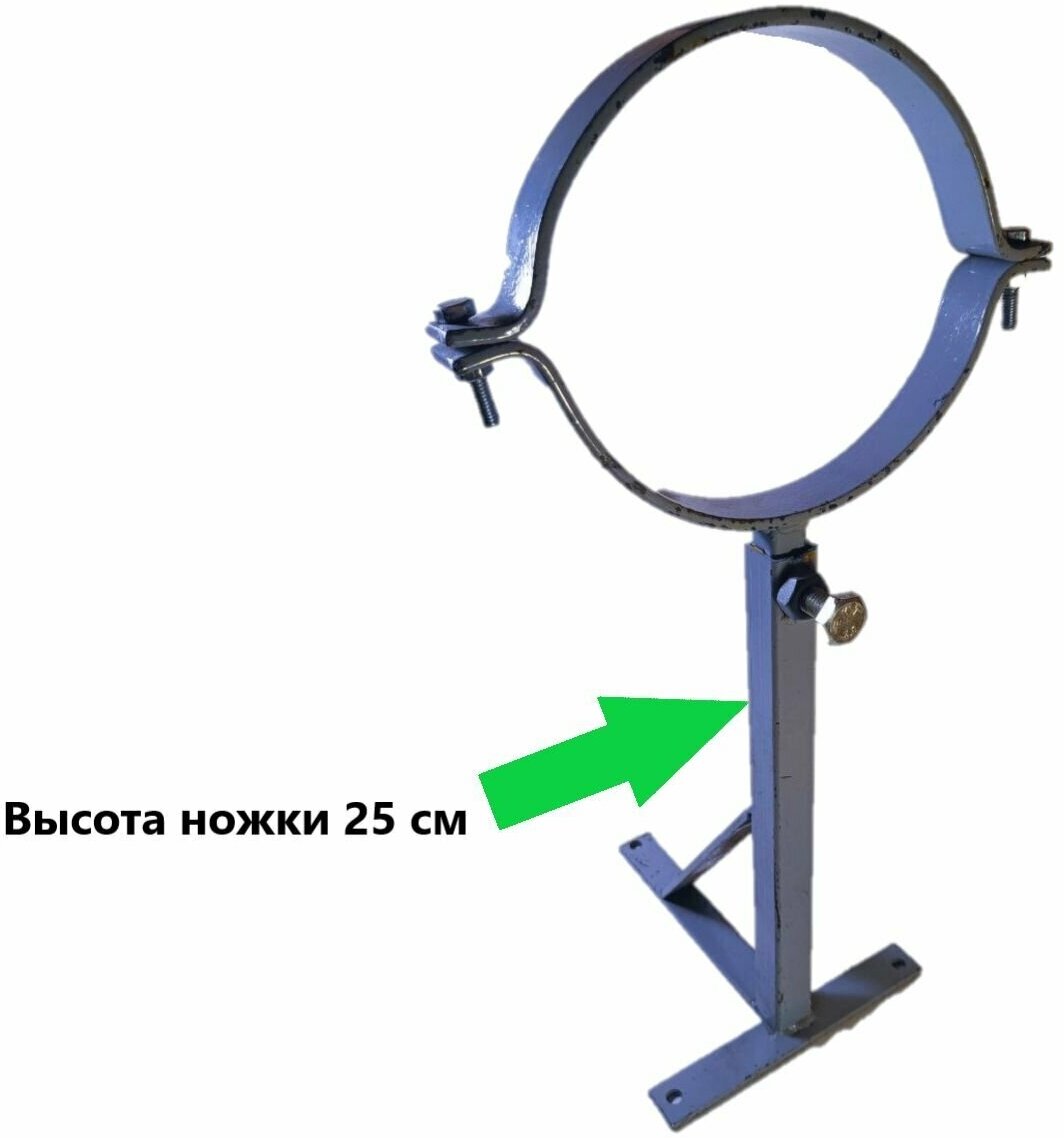 Кронштейн телескопический для дымохода d 280мм (высота 250 мм) - фотография № 2