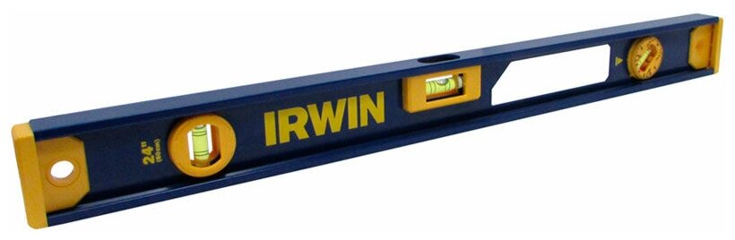 IRWIN 1800990 Уровень строительный 600мм 3 глазка профессиональный IRWIN