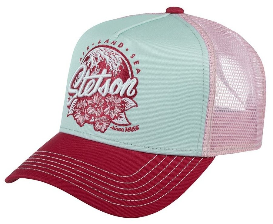 Бейсболка с сеточкой STETSON 7751192 TRUCKER CAP AIR LAND SEA 