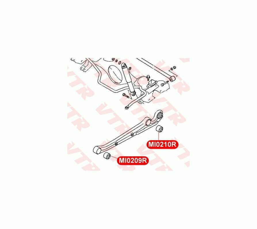 Сайлентблок VTRmi0210r