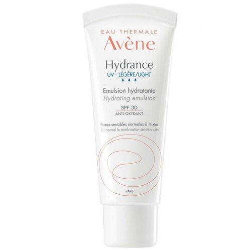 Avene Hydrance Uv Legere Эмульсия SPF 30, 40 мл набор средств для лица avene набор ухода за чувствительной кожей с эмульсией hydrance uv legere spf 30 hydrating emulsion