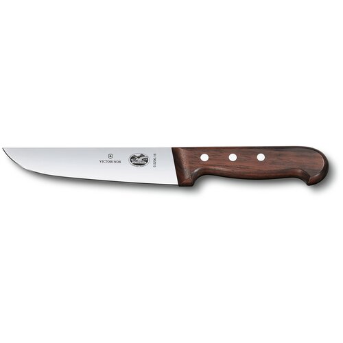 Нож кухонный Victorinox Swiss Classic 5.5200.16 стальной разделочный для мяса лезв.160мм прямая заточка коричневый