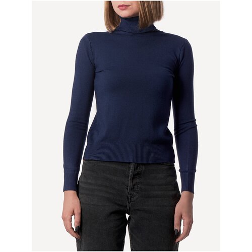 фото Женская водолазка casual wear, цвет серый, размер onesize 42-48