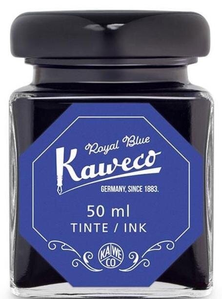 Kaweco 10002191 Флакон с чернилами для перьевой ручки kaweco, royal blue 50 мл