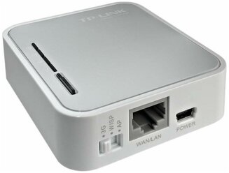 Роутер беспроводной TP-Link TL-MR3020 N300 10/100BASE-TX/4G ready белый