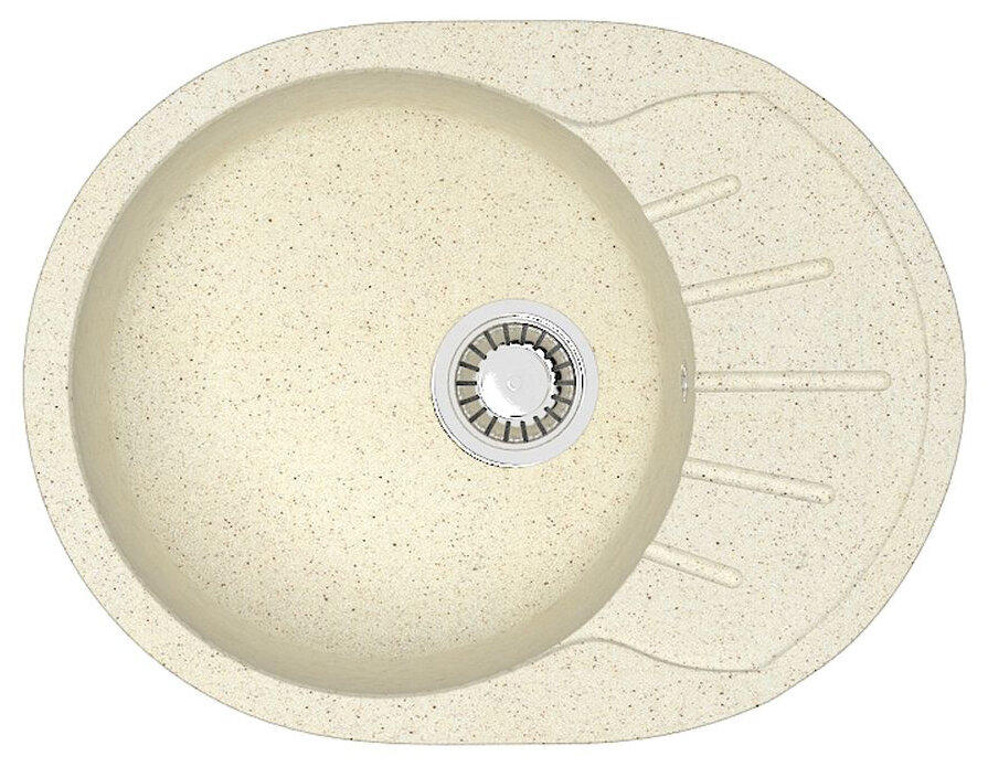 Кухонная мойка AZARIO Light цвет бежевый CS00079919