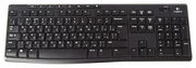 Беспроводная клавиатура Logitech K270 черный, английская/русская (ISO)