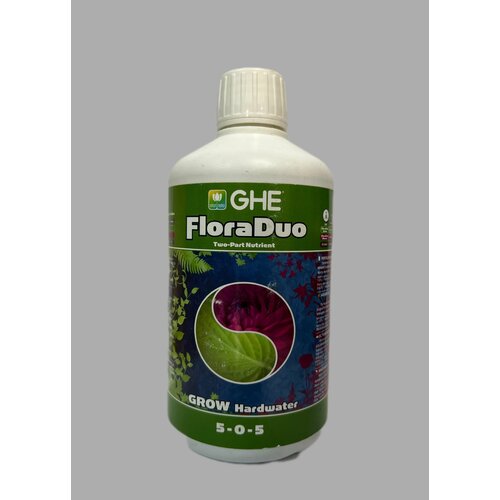 удобрение для жесткой воды t a dualpart grow hw ex ghe floraduo grow hw 1 л Удобрение Terra Aquatica Flora DUO Grow HW 0,5 л