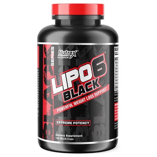 Nutrex термогеник Lipo-6 Black weight loss support, 120 шт., нейтральный жиросжигатель nutrex lipo 6 black 120 капсул 860 мг термогеник для похудения