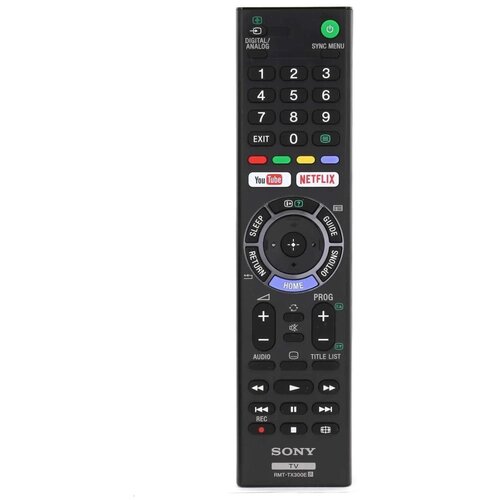 Оригинальный пульт Sony RMT-TX300E для телевизоров Sony 2017-2022 года new remote control for sony tv rmt tx300e kdl 40we663 kdl 40we665 kdl 43we754 kdl 43we755 kdl 49we660 kdl 49we663