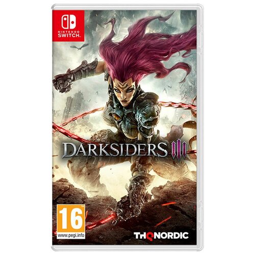 Darksiders III Nintendo Switch, Русские субтитры брелок gaya darksiders iii darksiders 3 logo