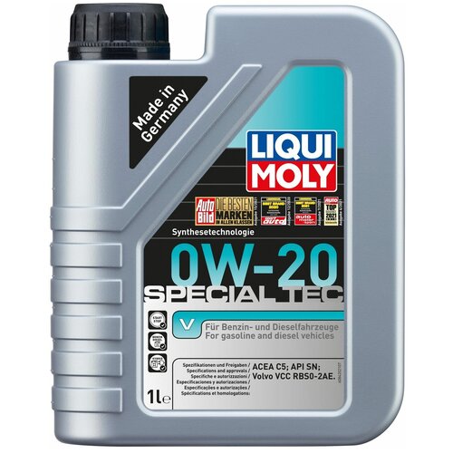 Моторное масло Liqui Moly Special Tec V 0W20 hc-синтетическое 1л