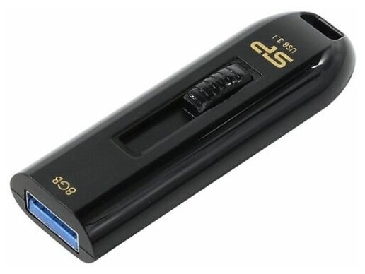 Флешка USB SILICON POWER Blaze B21 16Гб, USB3.0, черный [sp016gbuf3b21v1k] - фото №5