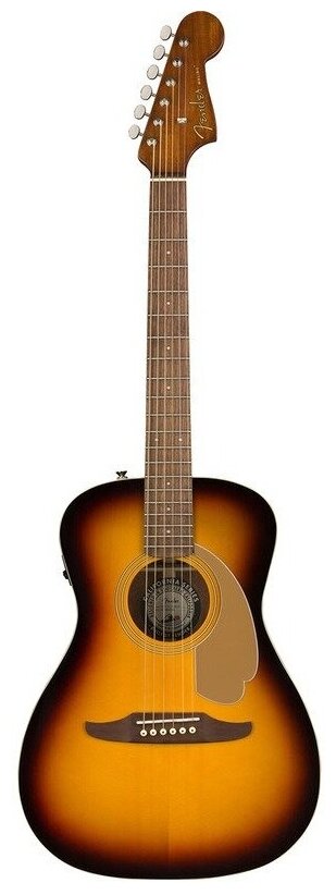 Электроакустические гитары FENDER MALIBU PLAYER SUNBURST WN