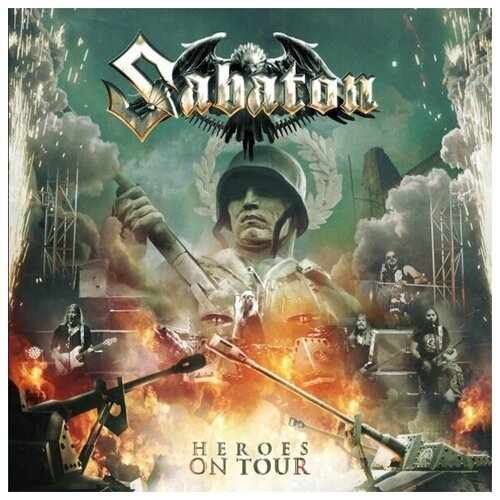 AUDIO CD SABATON: Heroes On Tour коврик для мышки прямоугольный 220x180x3мм sabaton рок heroes on tour sabaton