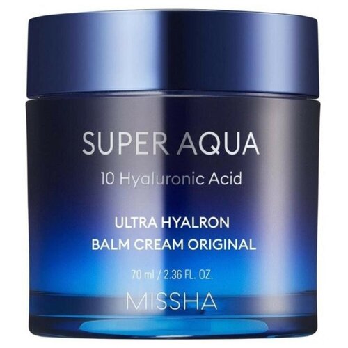 Missha Увлажняющий крем-бальзам для лица Super Aqua Ultra Hyalron Balcream, 70 мл