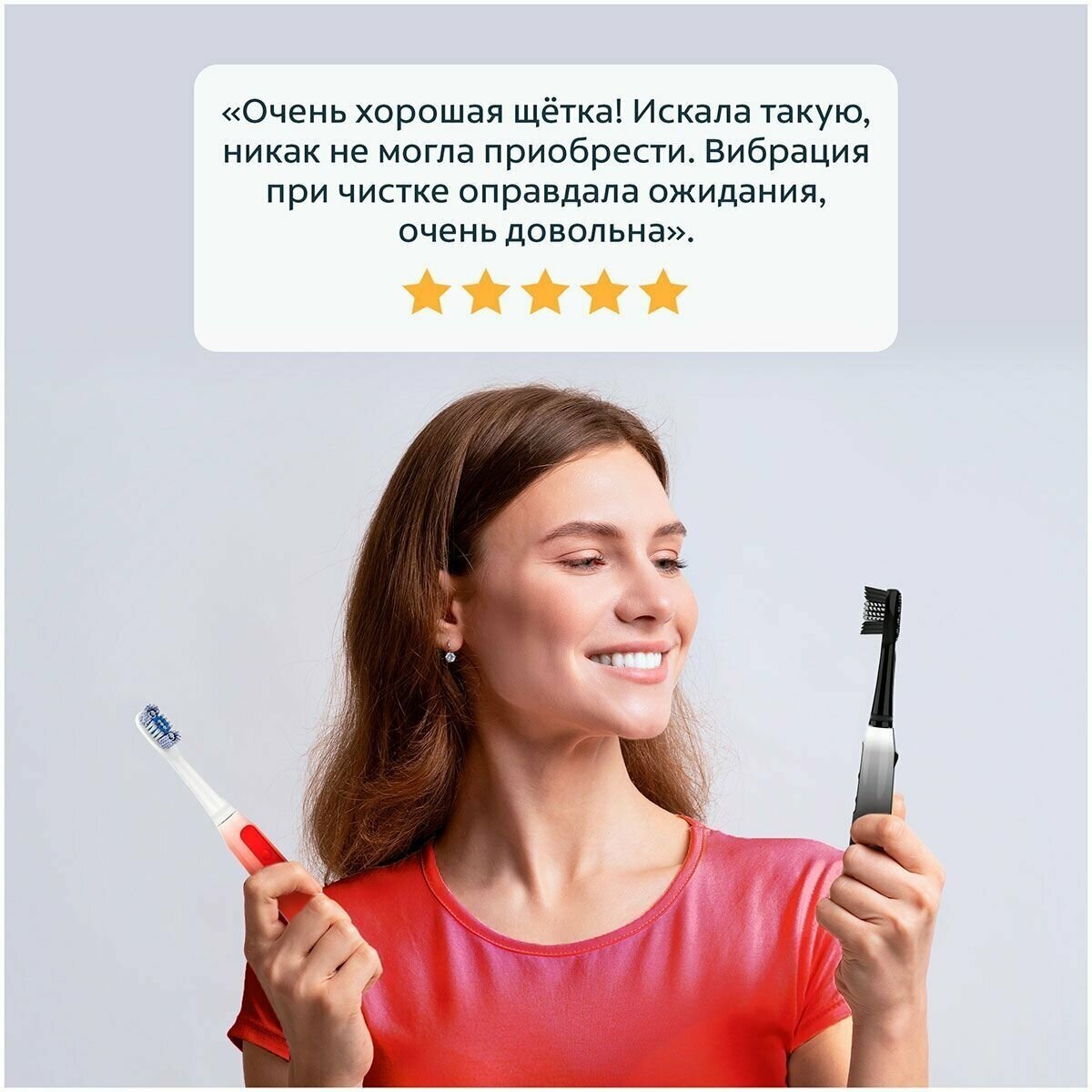 Зубная щетка Colgate 360 SONIC OPTIC WHITE средняя, 61020732 - фотография № 2