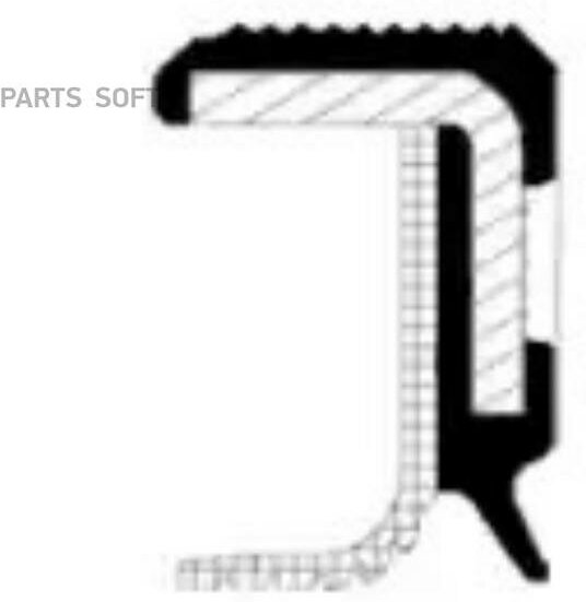 CORTECO 19036730B Сальник