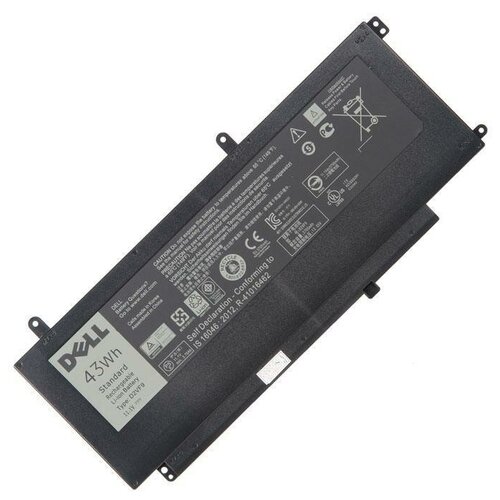 Аккумулятор для ноутбука Dell Inspiron 15 7547, 15-7547, 11.1V, 43Wh аккумулятор для ноутбука dell inspiron 15 5518 tn70c 15 2v 64wh