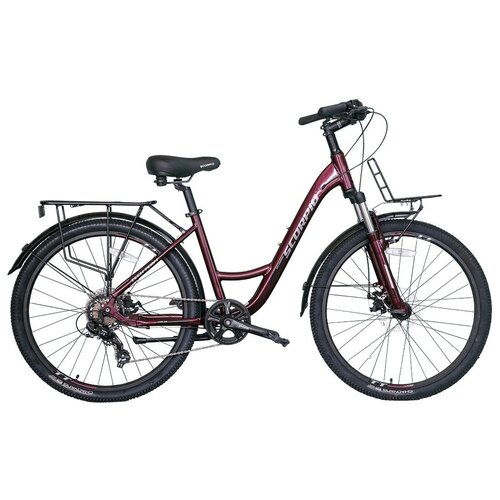 Велосипед Tech Team Scorpio 27517 вишневый 3505300₽