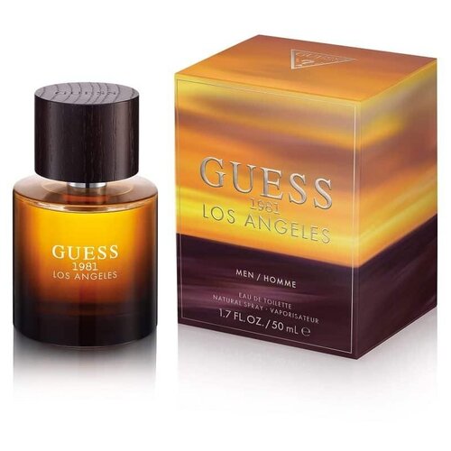 guess туалетная вода 1981 indigo for men 50 мл GUESS 1981 Los Angeles For Men туалетная вода 50 мл для мужчин