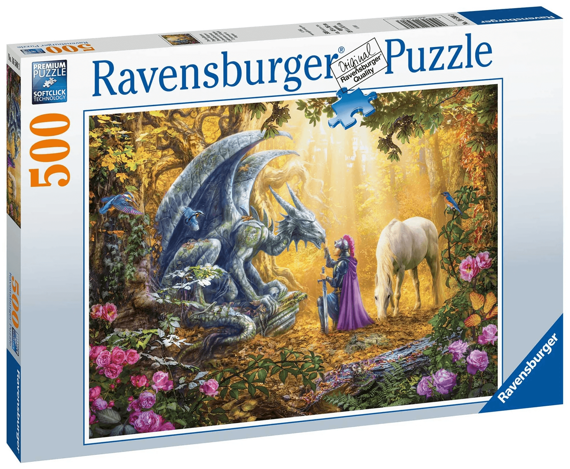 Ravensburger Пазл Дракон. Фантазия 500 эл 16580